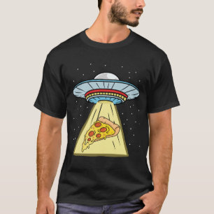 T-shirt Pizza Ufo Abduction Pizza Lover