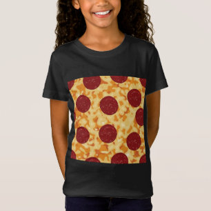 T-Shirt Pizza Viande Pepperoni Lover Costume d'Halloween C