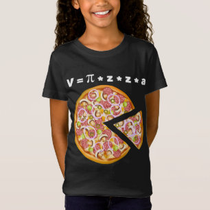 T-Shirt Pizza Volume Equation Math Lover