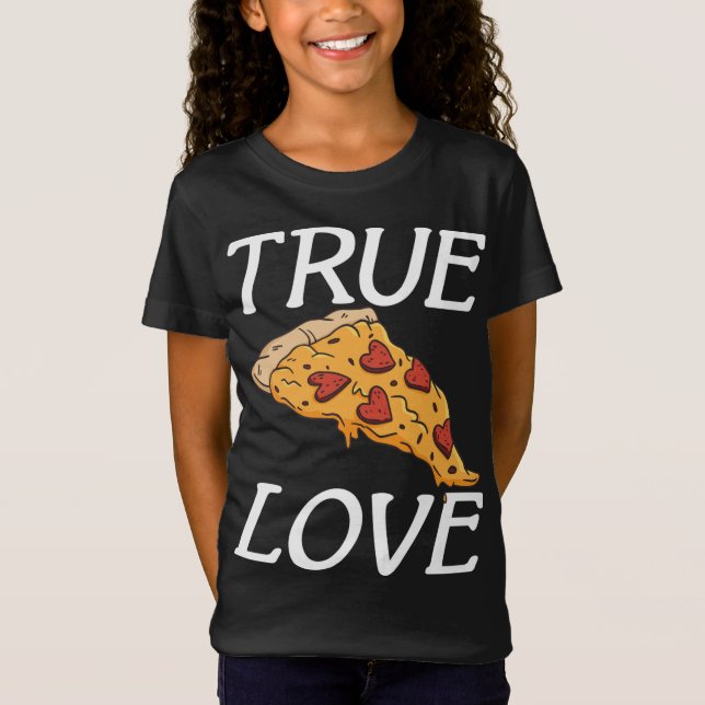 T-Shirt Pizzalove Pizzalove de Snack Vrai Amour (Devant)