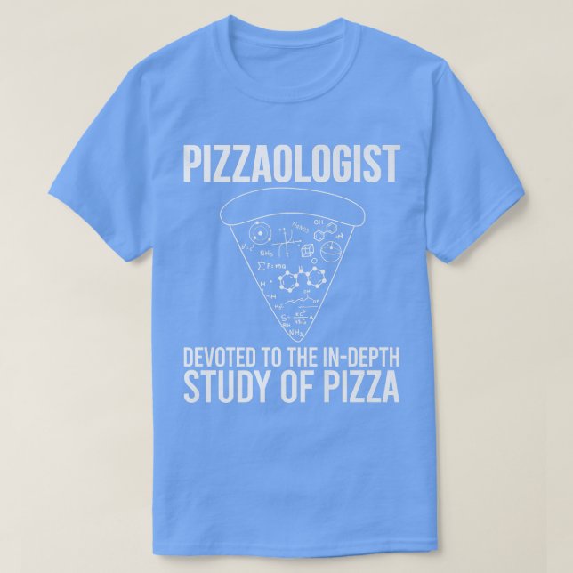 T-shirt Pizzaologist Study Of Pizzafunny Pizza 25654688 (Design devant)