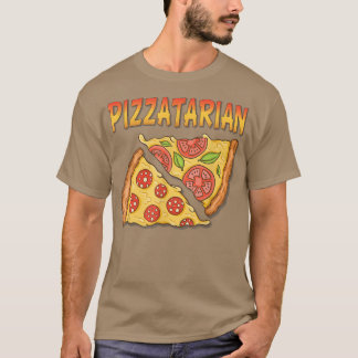 T-shirt Pizzatarian Fast Food Funny Pizza Lover Pizza 2577