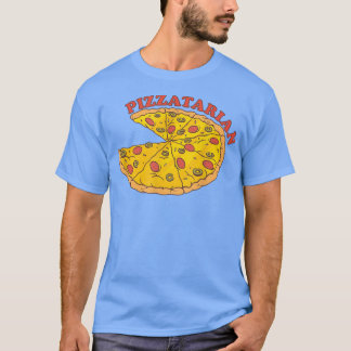 T-shirt Pizzatarian Pizzatarian Fast Food Amusant Pizza Lo