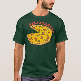 T-shirt Pizzatarian Pizzatarian Restauration rapide Amusan