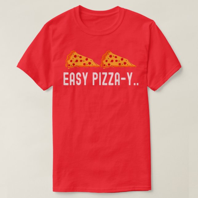 T-shirt Pizzay facile  (Design devant)