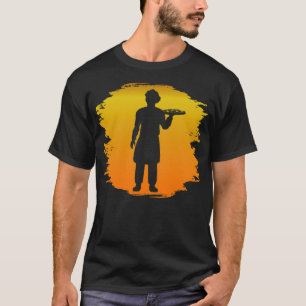 T-shirt Pizzeria Chef Pizzeria Cuisine Été drôle cuisinier