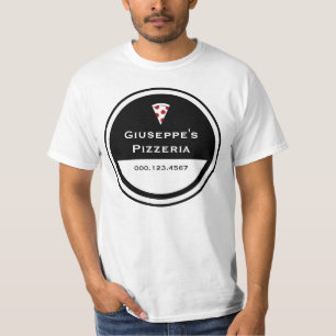 T-shirt pizzeria personnalisable