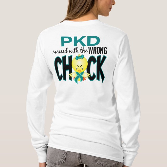 T-shirt PKD sali avec le poussin faux (Dos)