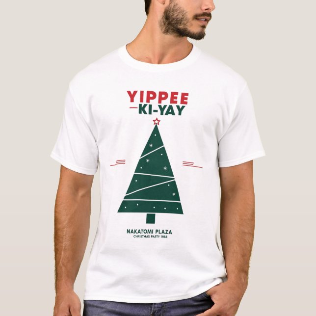 T-shirt Place Yippee Ki Yay Nakatomi (Devant)