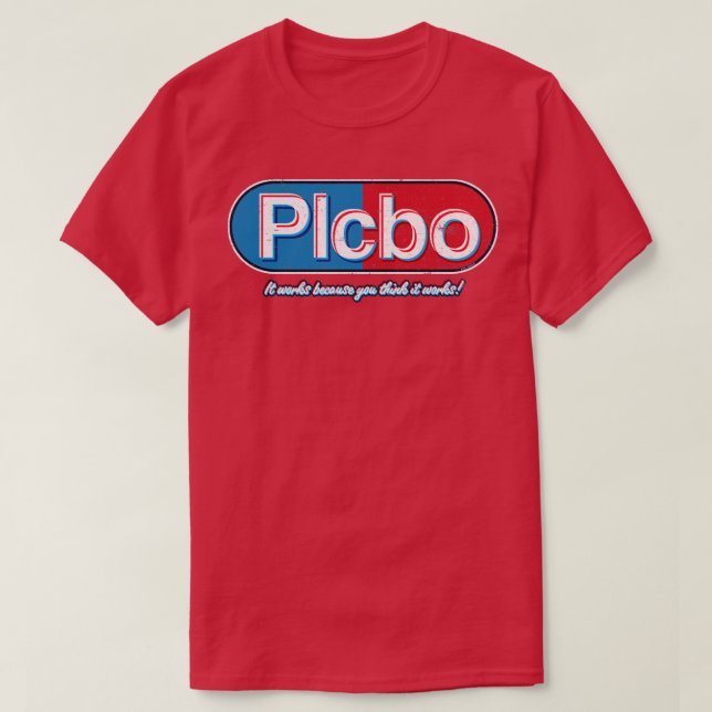 T-shirt Placebo RxTp porté (Design devant)