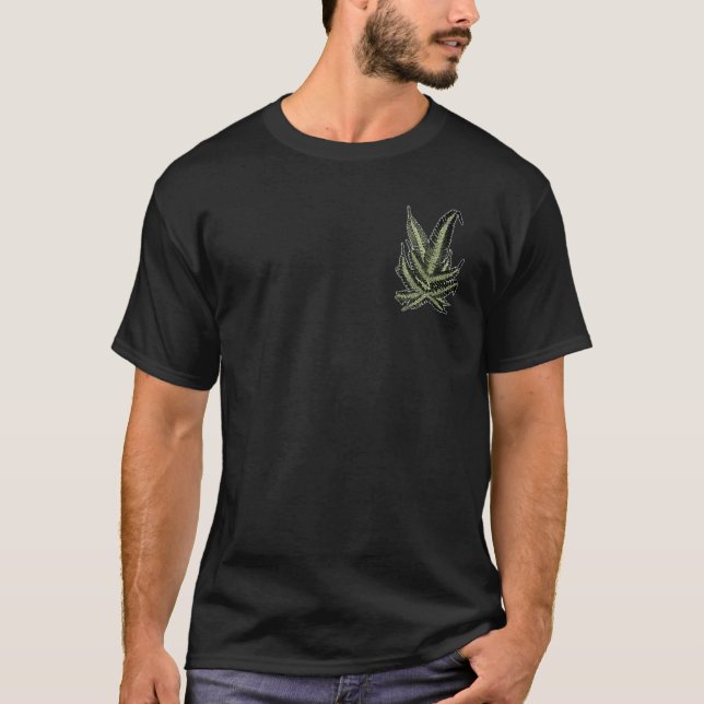 T-shirt Placement de la poche de fern (Devant)