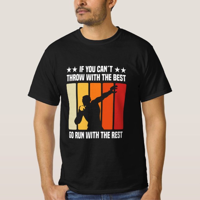 T-shirt Placer | Athletics Shot Putter Sports Idées cadeau (Devant)