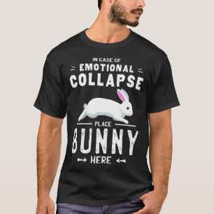 T-shirt Placez le lapin ici pour le propriétaire du lapin