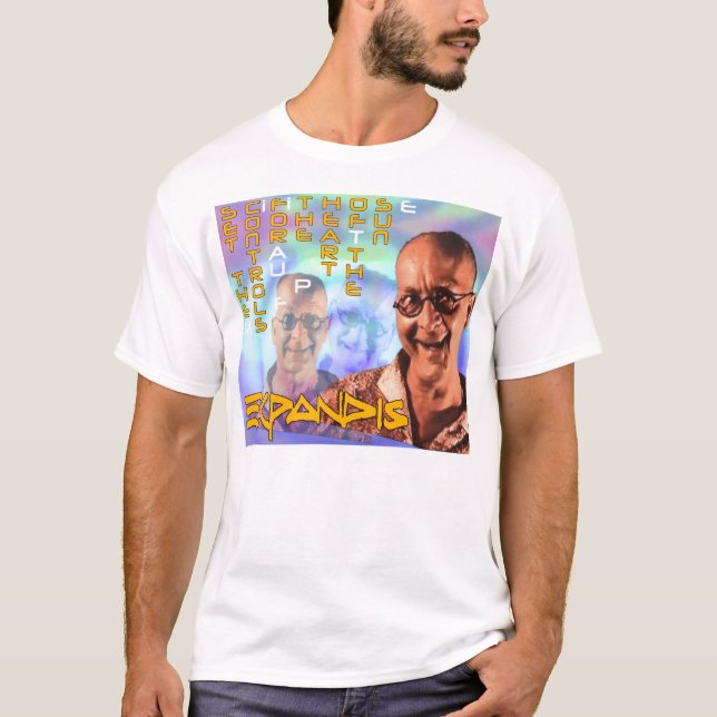 T-shirt Placez les contrôles JOHN ! (Devant)