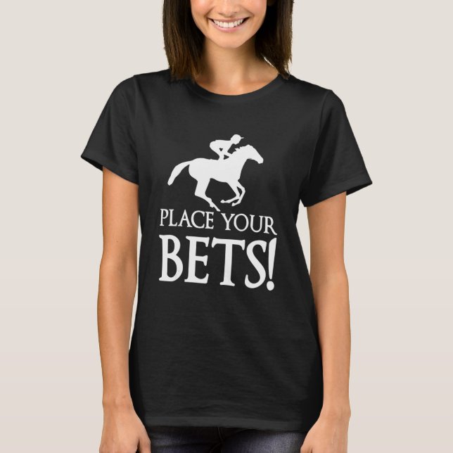 T-shirt Placez vos paris Derby Day 2022 Kentucky Horse Der (Devant)