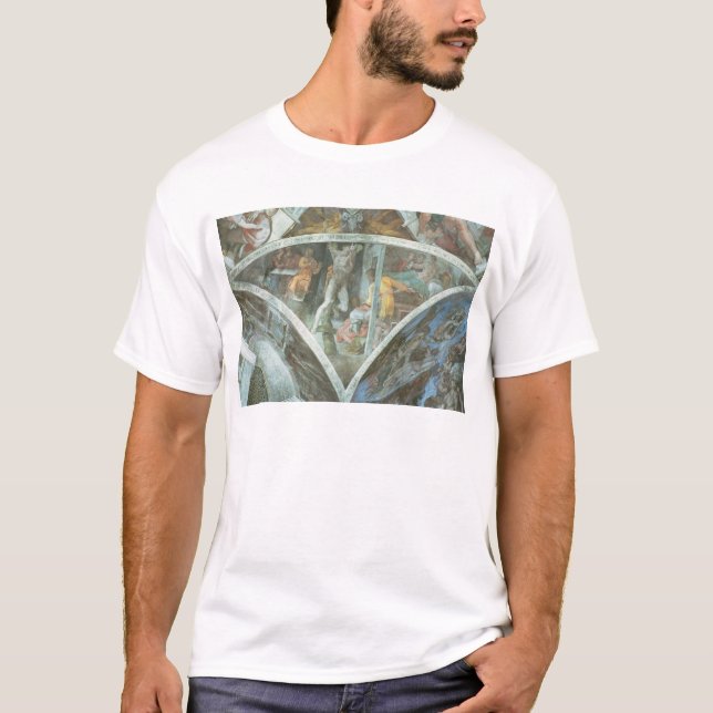 T-shirt Plafond de chapelle de Sistine : Haman (Devant)