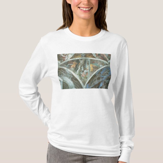 T-shirt Plafond de chapelle de Sistine : Haman (Devant)
