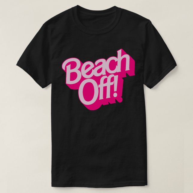 T-shirt Plage (Design devant)