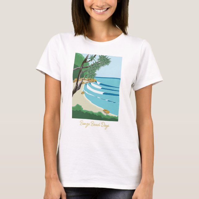 T-shirt Plage (Devant)