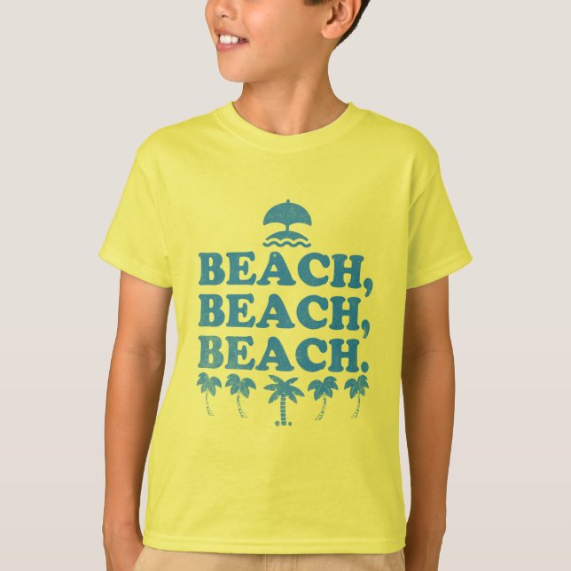 T-shirt plage (Devant)