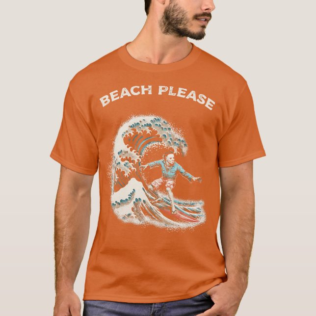 T-shirt Plage (Devant)