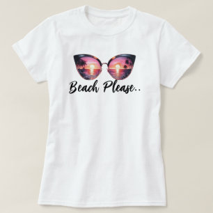 T-shirt Plage