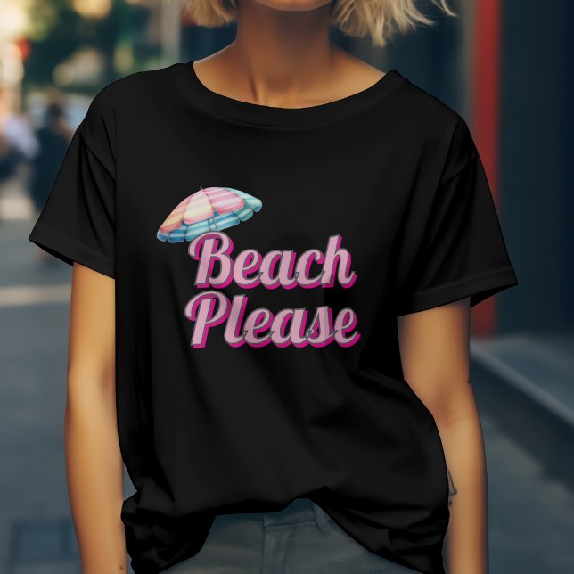 T-shirt Plage (Créateur téléchargé)