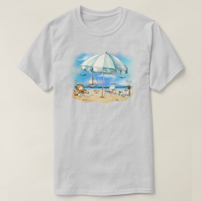 T-shirt Plage (Design devant)