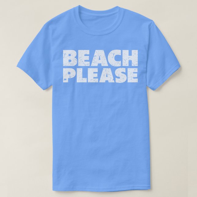 T-shirt Plage (Design devant)