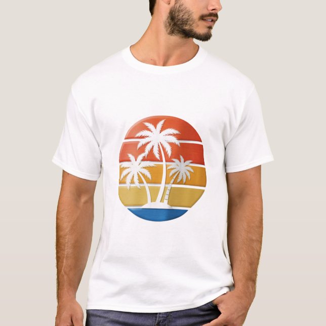 T-shirt Plage (Devant)