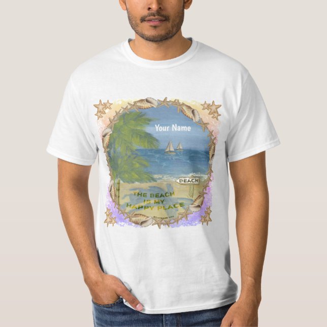 T-shirt Plage  (Devant)