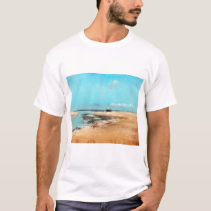T-shirt Plage à Low Tide (Bouche de la rivière), Edgar Deg