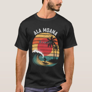 T-shirt Plage Ala Moana Hawaii Plage Surf