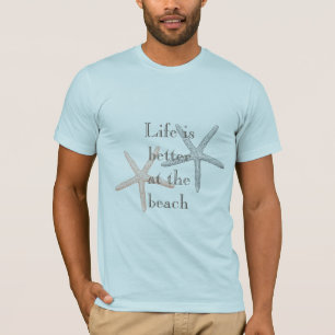 T-shirt Plage Blue Starfish