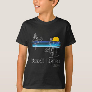 T-shirt Plage Bondi Beach Australie, Plage de surf type su