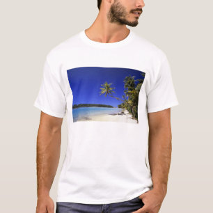T-shirt Plage bordée de palmiers Îles Cook 5