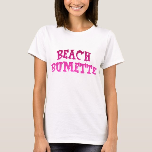 T-shirt plage bummette (Devant)