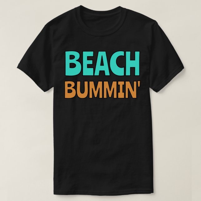 T-shirt Plage Bummin (Design devant)