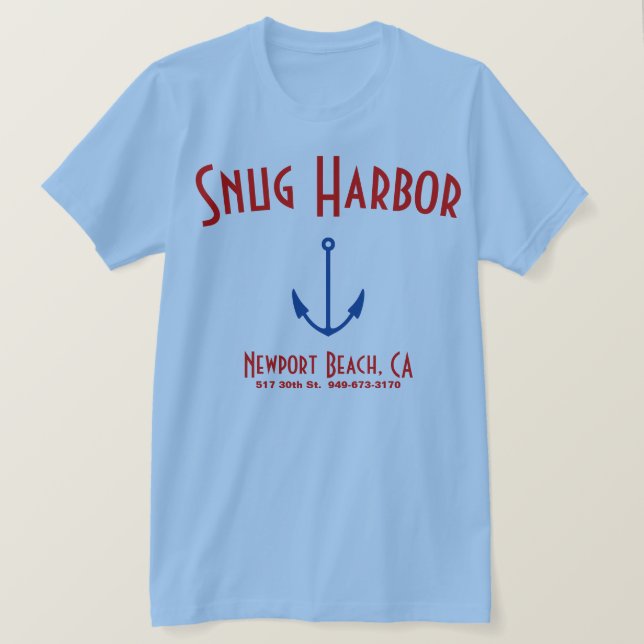 T-SHIRT PLAGE CLASSIQUE DE NEWPORT DE BARRE DE PLAGE DE (Design devant)