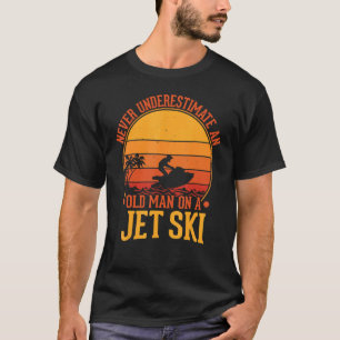 T-shirt Plage d'amusement de jet d'eau vintage pour Hommes