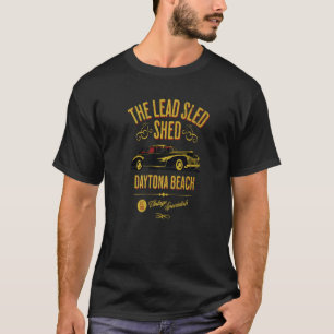 T-shirt Plage Daytona Beach Fl Vintage Car