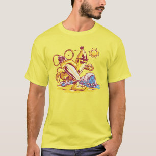T-shirt Plage de banane amusante