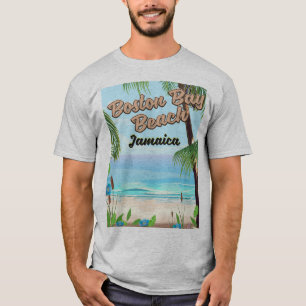 T-shirt Plage de Boston bay, Jamaïque