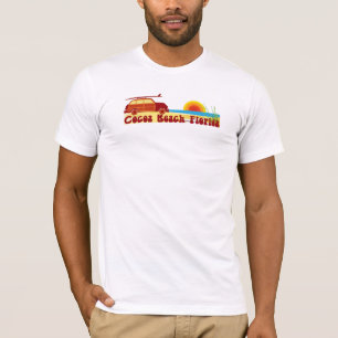T-shirt Plage de cacao