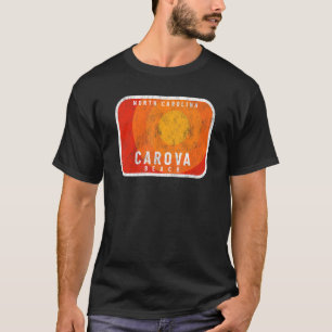 T-shirt Plage de Carova, NC Vacances d'été Hot Sunshi