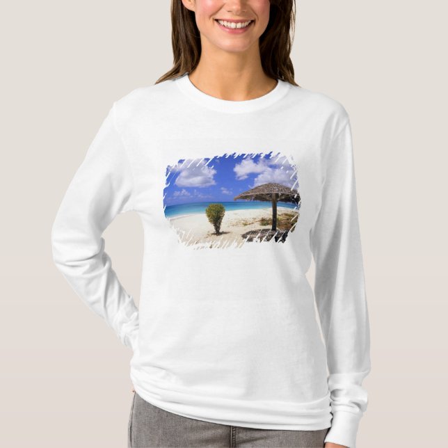 T-shirt Plage de Coco Point, Barbuda, Antigua (Devant)