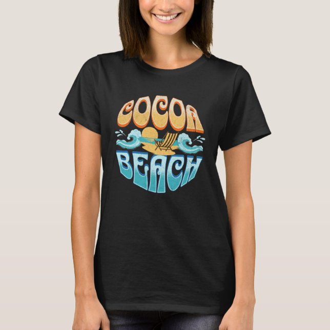 T-shirt Plage de Cocoa 1 (Devant)