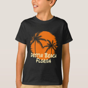 T-shirt Plage de Destin Floride Souvenir Vacances Soleil P