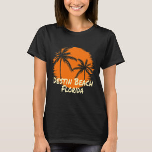 T-shirt Plage de Destin Floride Souvenir Vacances Soleil P