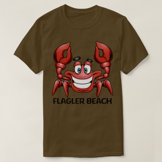 T-shirt Plage de Flagler Beach Floride Groupe de vacances  (Design devant)